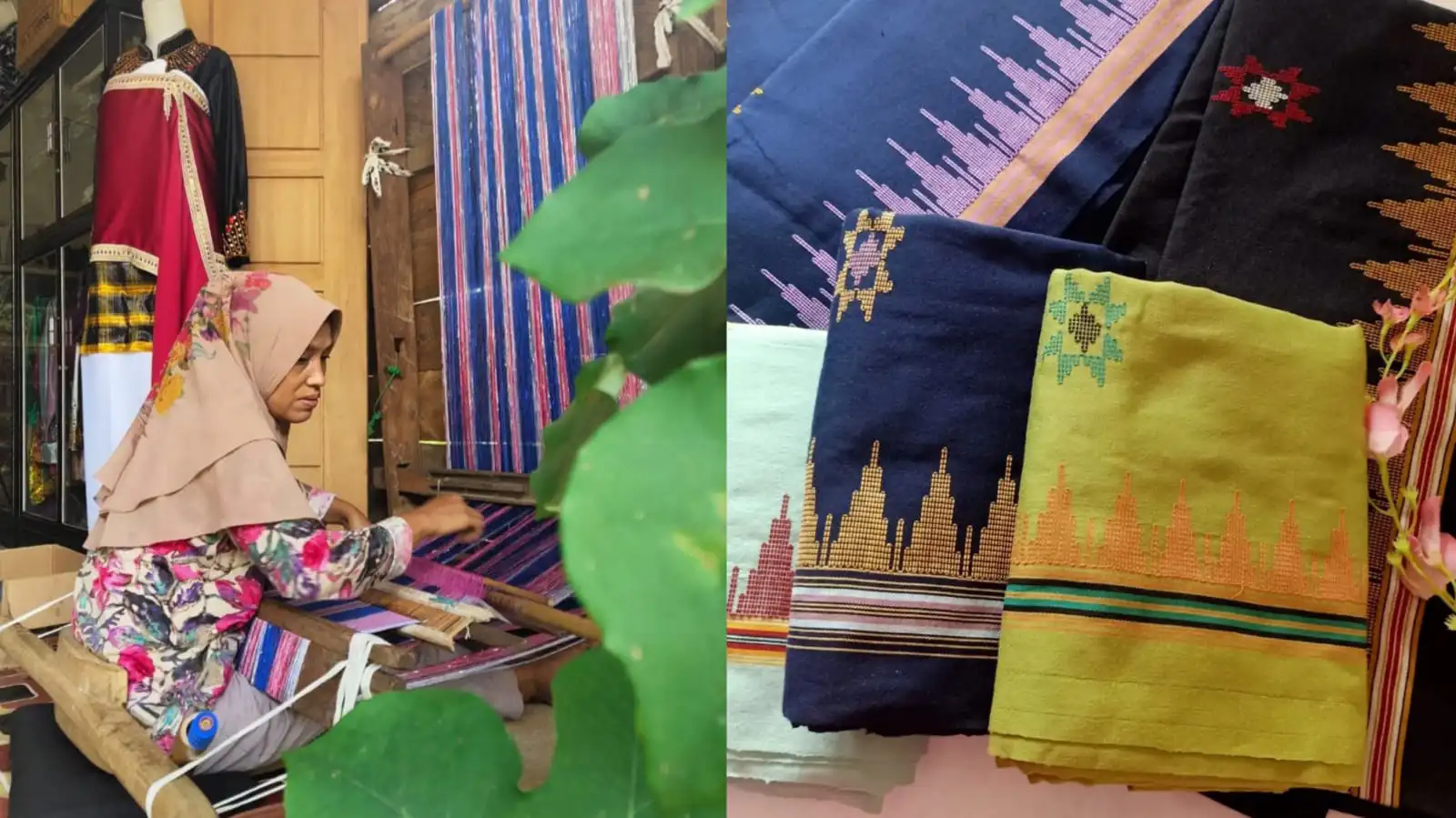 Tenun Masalili dan Ragam Olahan Daun Kelor jadi Andalan Muna di Even Halo Sultra 2024