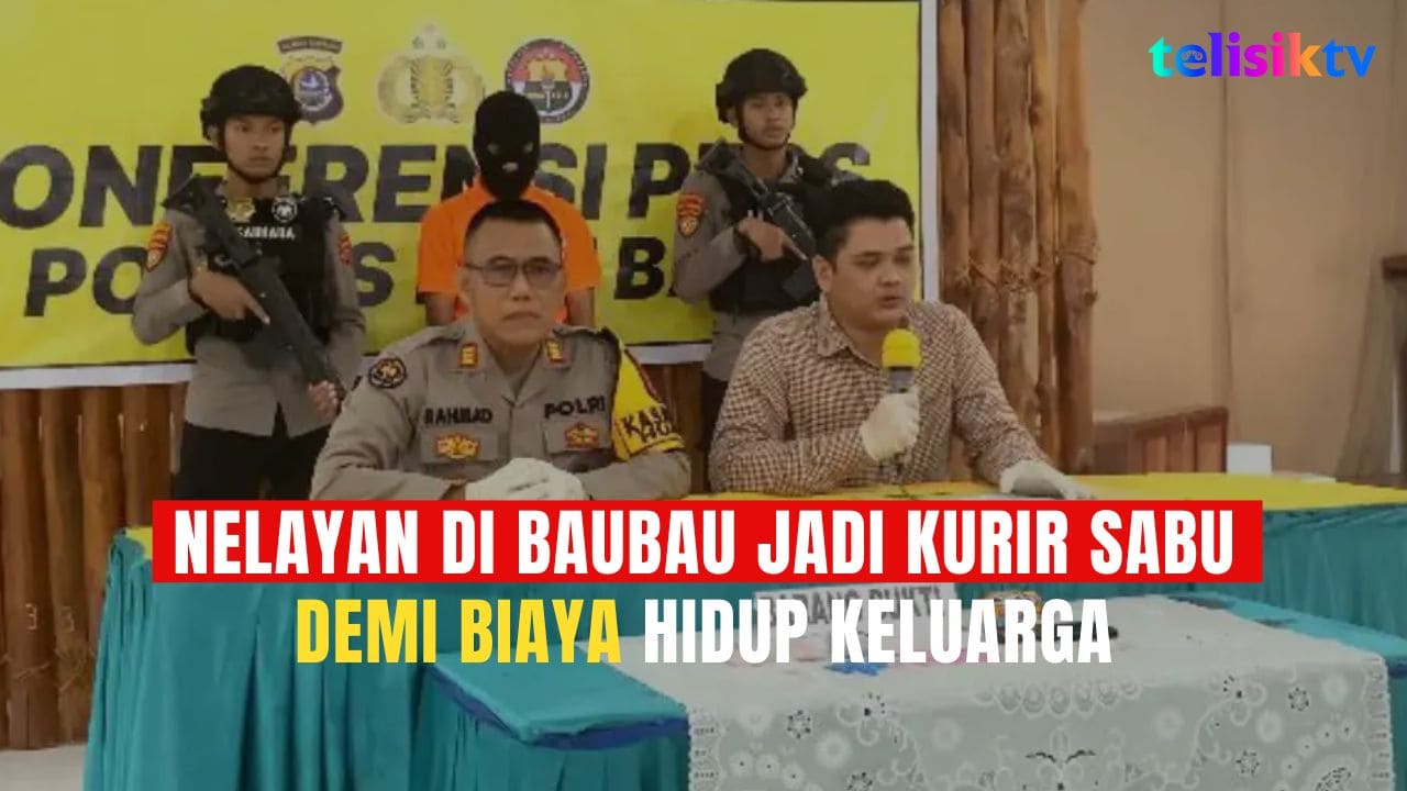 Video: Nelayan di Baubau jadi Kurir Sabu Demi Biaya Hidup Keluarga