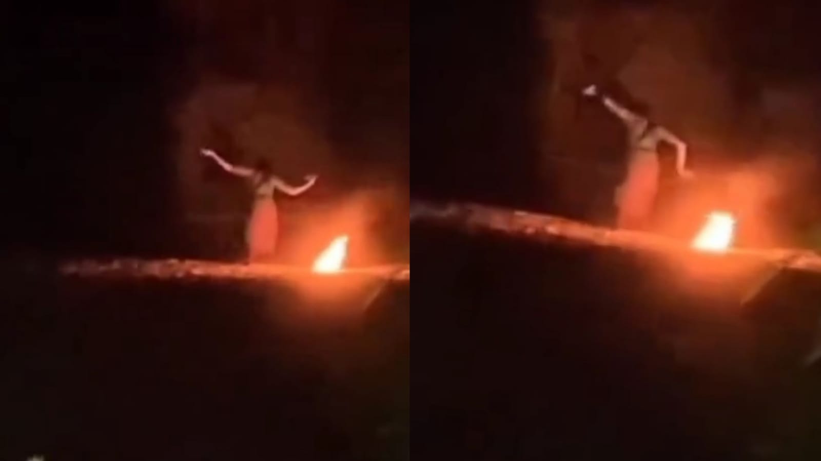 Video Seorang Wanita di Wakatobi Menari Kelilingi Api Unggun Bikin Ngeri dan Buat Geger, Netizen: Suanggekah?