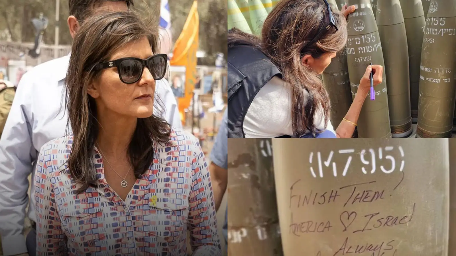 Wanita Ini Buat Pesan Kontroversi di Rudal Balistik Israel: Habisi Mereka