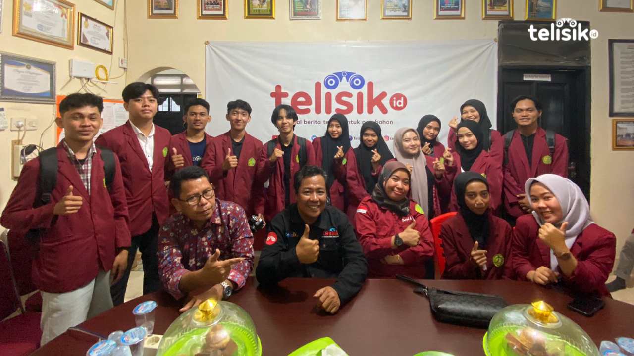 Mahasiswa dan Dosen UMK Kunjungan Kuliah Lapangan ke Kantor Telisik.id