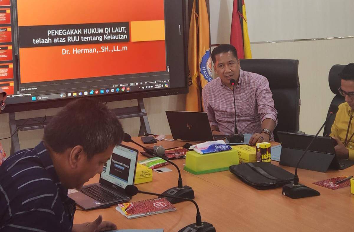 Akademisi se-Sulawesi Tenggara Ajukan Perombakan RUU Penguatan Penegakan Hukum di Laut