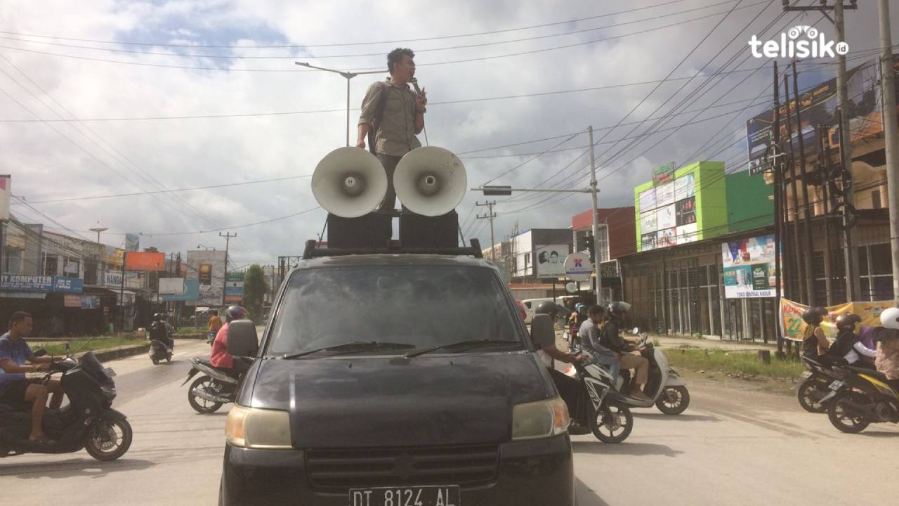 Aksi Damai Gerakan Nurani Mahasiswa Sulawesi Tenggara, Tuntut RSUD Kota Kendari Perbaiki Sistem Pelayanan