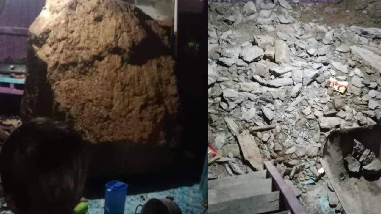 Begini Kondisi Warga Kolaka Utara Usai Rumahnya Tertimpa Batu Raksasa