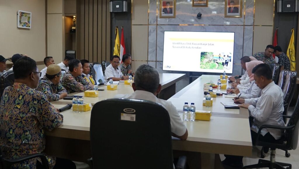 BPJN Sulawesi Tenggara Dukung Pemkot Kendari Menata Drainase dan Trotoar yang Beralih Fungsi