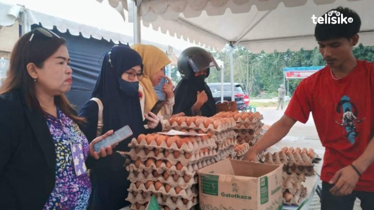 Cek Daftar Harga Sembako Murah di Pelataran Balai Kota Kendari