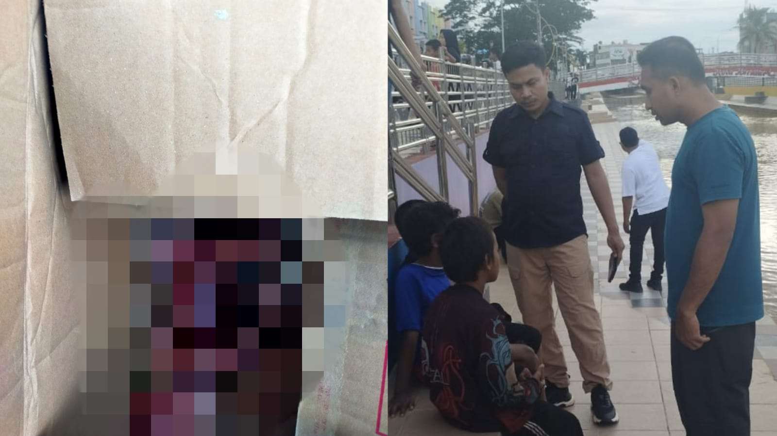 Dua Bocah Ini jadi Penemu Pertama Mayat Bayi Perempuan di Kali Kadia Kendari