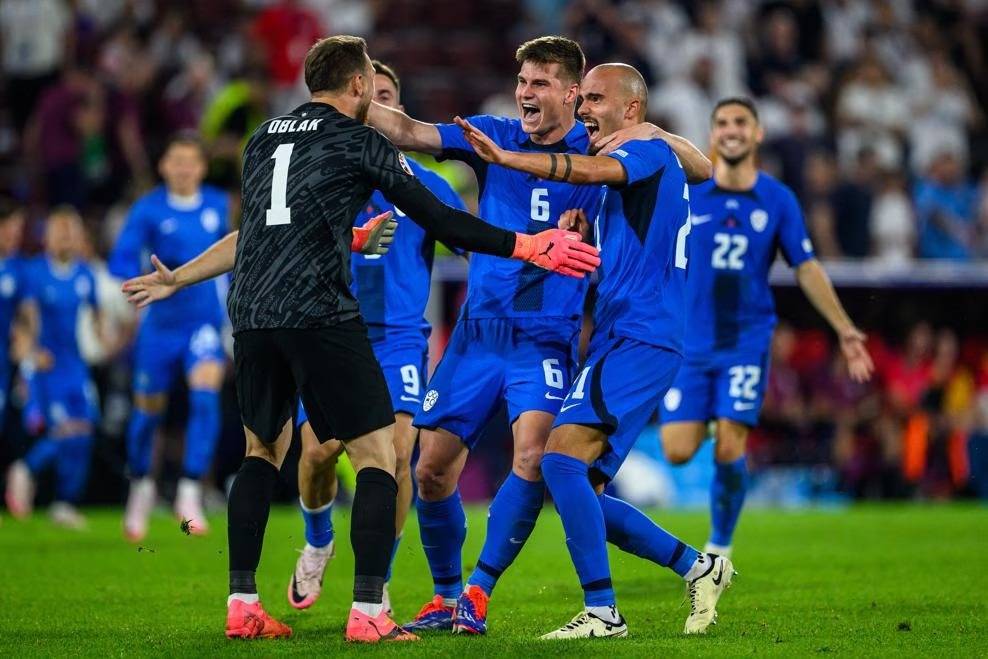 Euro 2024: Slovenia Lolos 16 Besar Usai Bikin Inggris Frustrasi