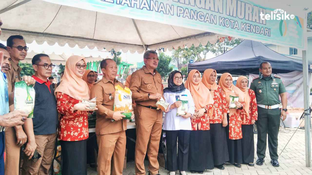 Gelar Bazar Pangan Murah di 30 Titik, Pemkot Kendari Optimis Perangi Inflasi