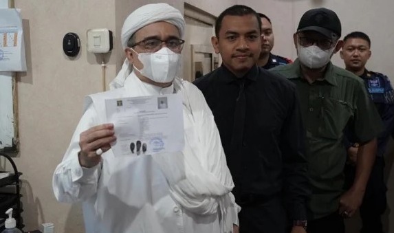 Habib Rizieq Bebas Langsung Nyatakan Perang