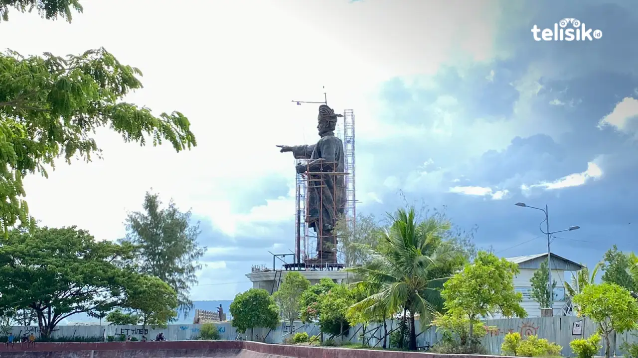 Pembangunan Patung Oputa Yi Koo di Baubau Diprediksi Rampung Juni 2024
