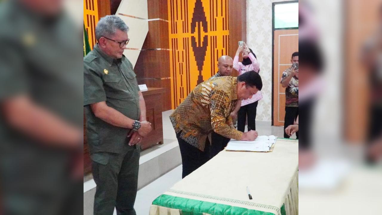 Penguatan Sistem Hukum, Pemkot Kendari Teken MoU dengan Kejaksaan Negeri