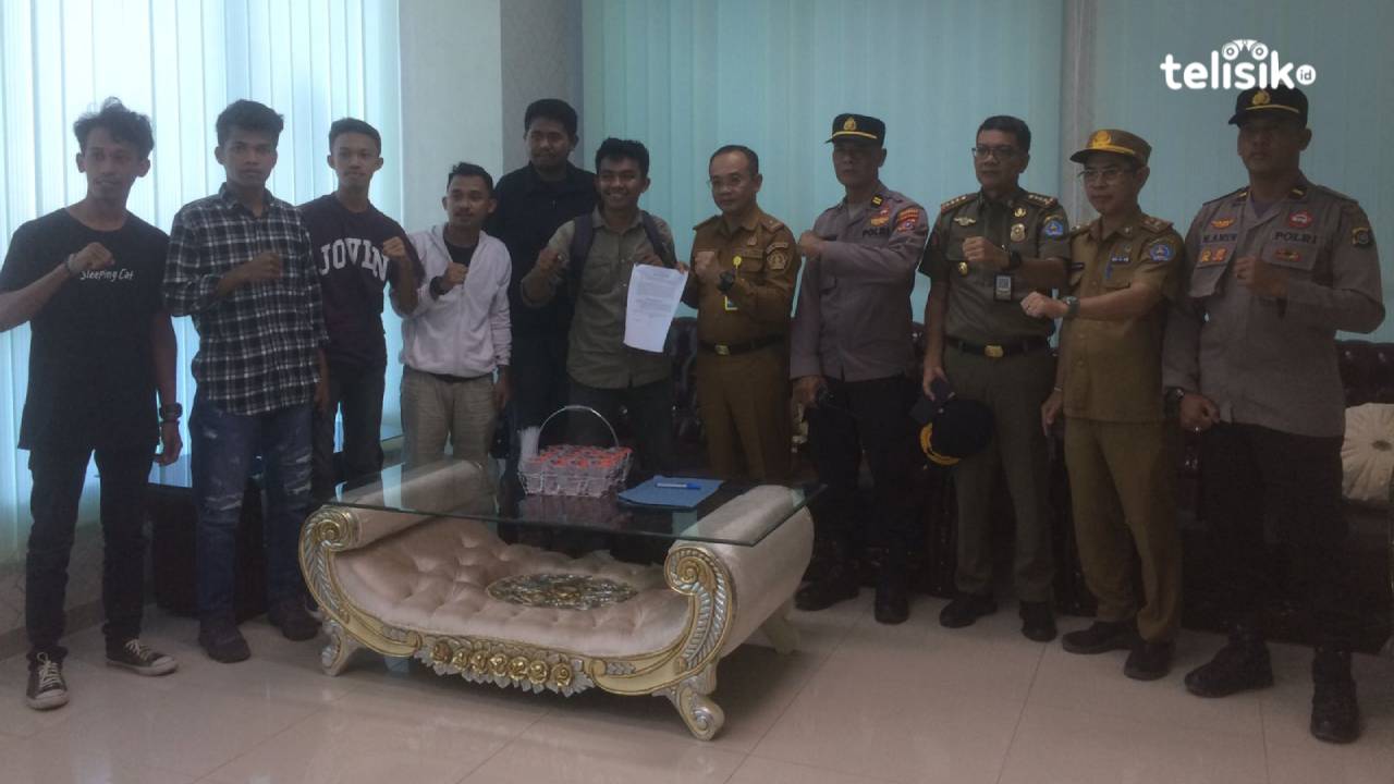Perwakilan Pj Wali Kota Kendari Janji Sahuti Tuntutan Mahasiswa UHO Terkait Pelayanan RSUD Kota Kendari