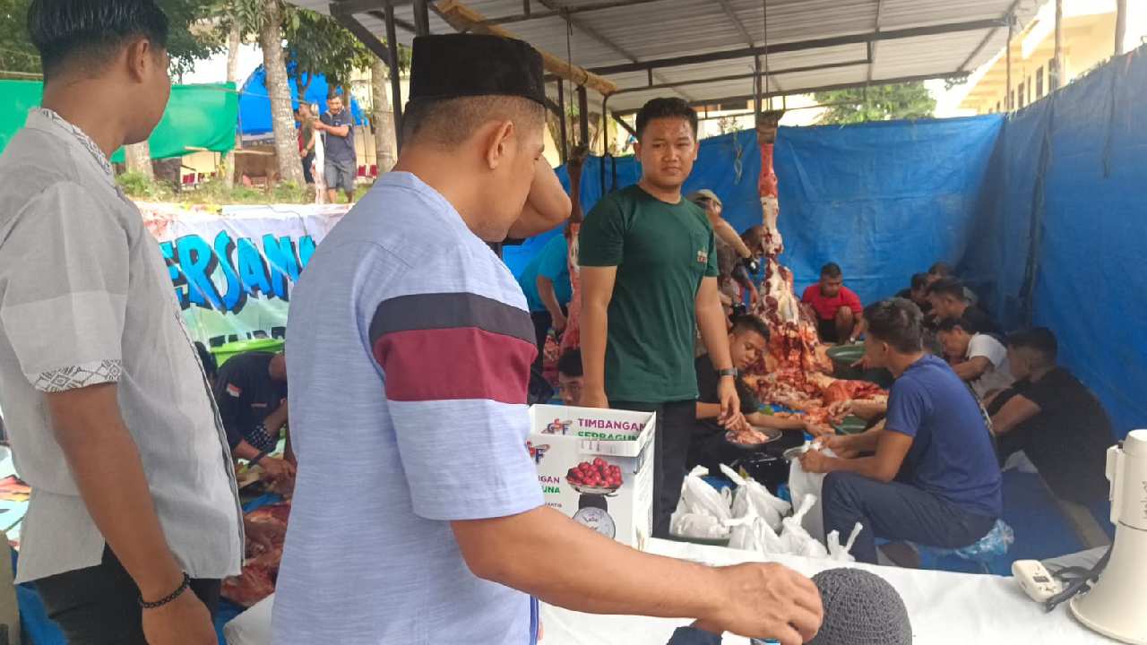 Polda Sulawesi Tenggara Sembelih 363 Ekor dan Satu Sapi Limosin Milik Kapolda