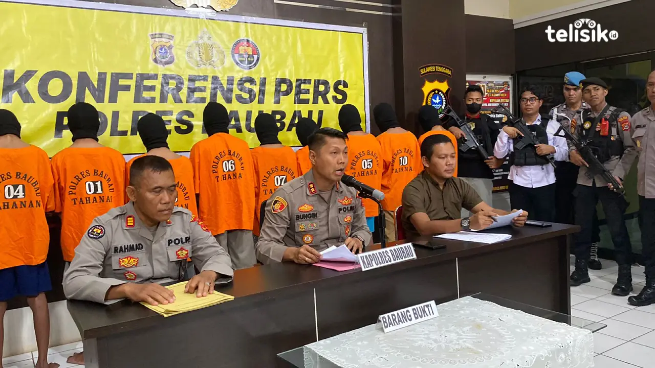 Polisi Tangkap 10 Terduga Pelaku Pencabulan Anak SD di Baubau