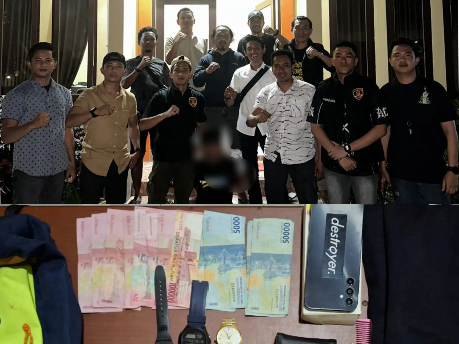 Polres Kolaka Amankan Residivis Terduga Pelaku Tindak Pencurian dengan Kekerasan