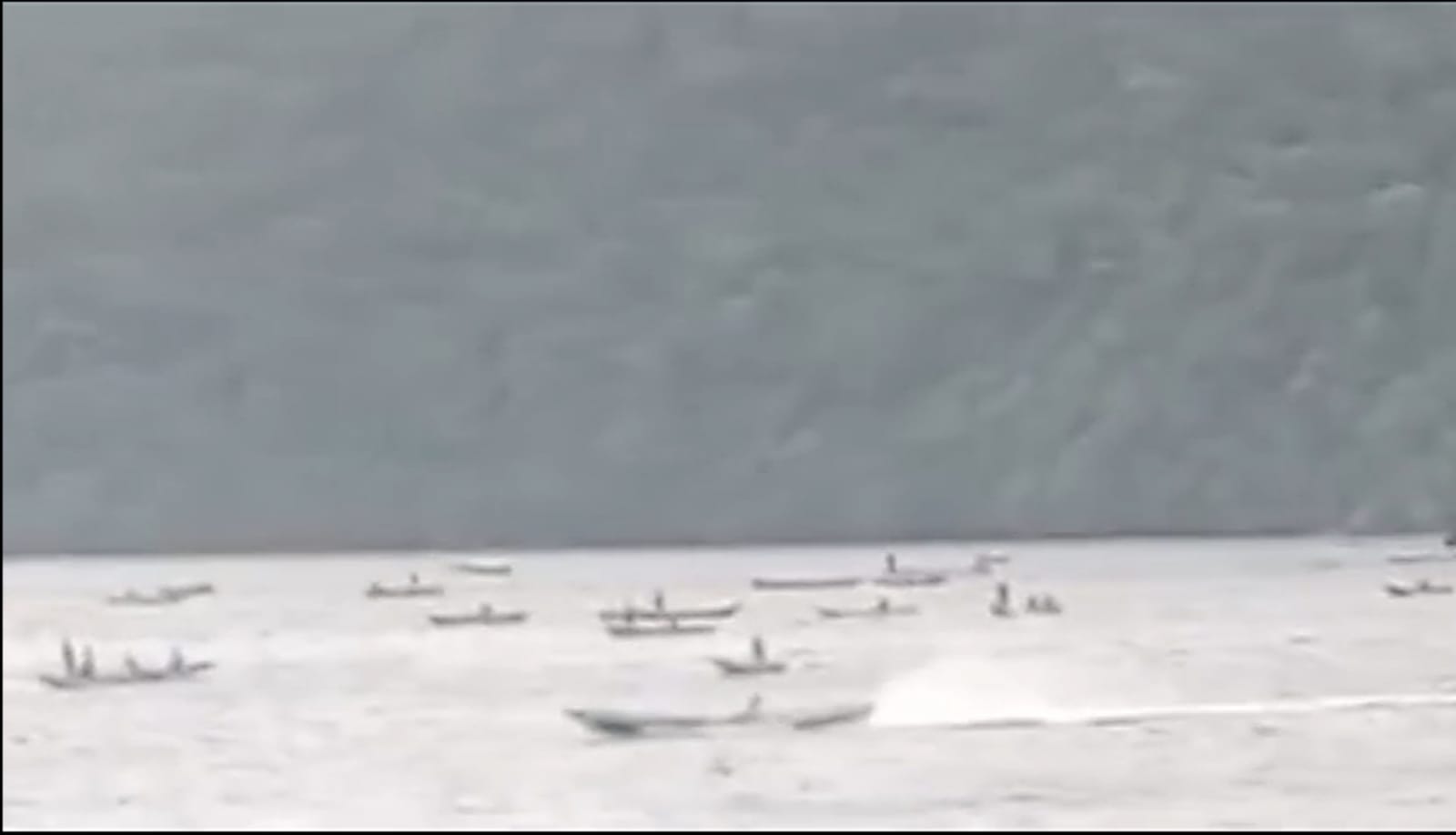 Puluhan Perahu Motor Diduga Kembali Hadang Kapal Cepat Rute Raha-Kendari di Perairan Cempedak