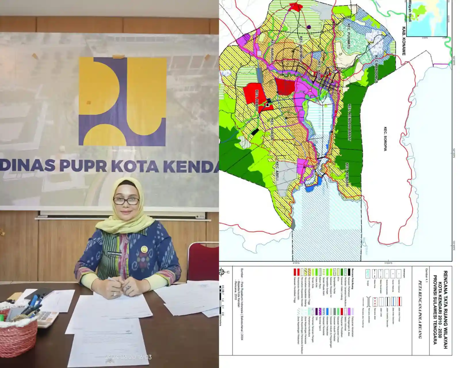 Rencana Detail Tata Ruang Kota Kendari Bisa Diakses Secara Online