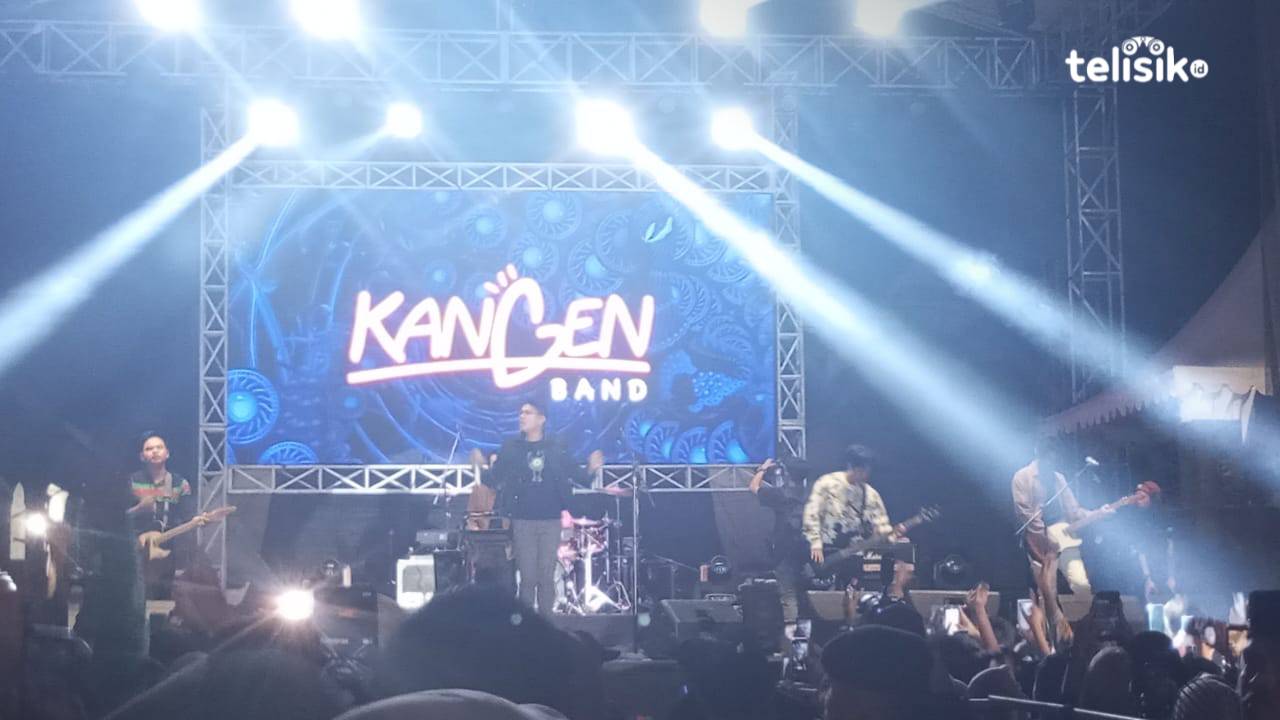 Ribuan Orang Padati Konser Kangen Band di Kendari, Berdesakan Sampai Ada yang Pingsan
