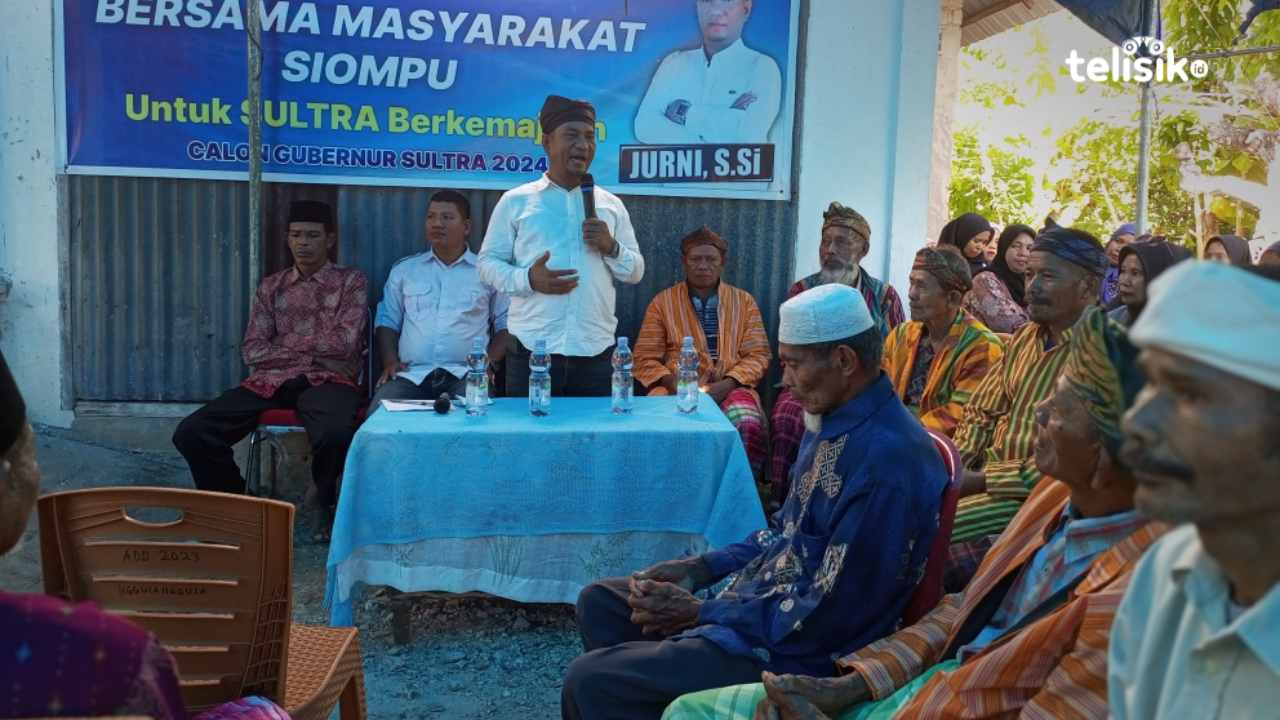 Sambangi Buton Selatan, Balon Gubernur Sultra Jurni Janjikan Listrik 24 Jam di Pulau Sioumpu