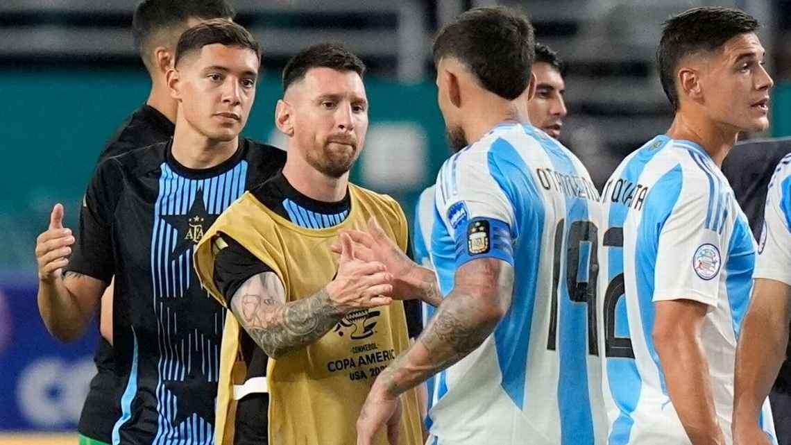 Scaloni Bangun Argentina untuk Menang Tanpa Lionel Messi