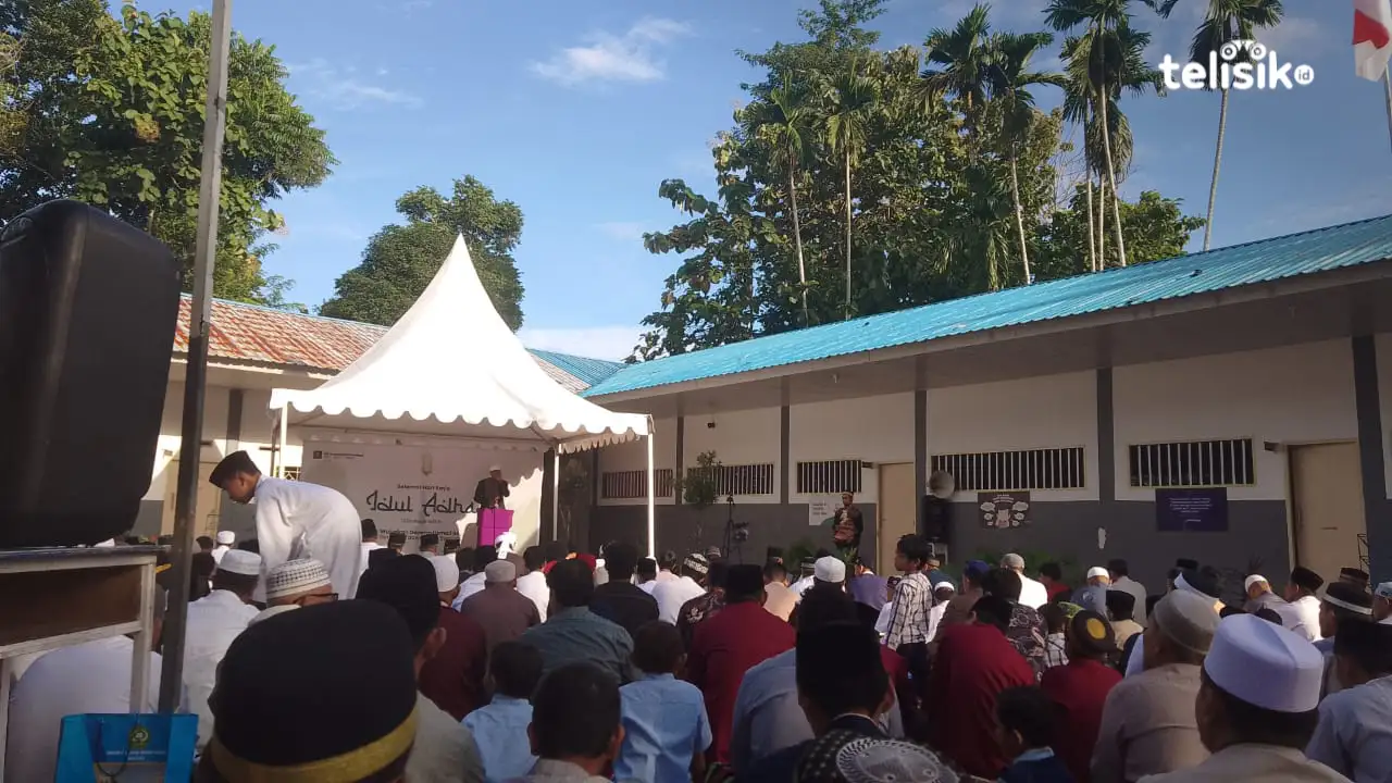 Sejumlah Warga Kendari Salat Idul Adha dan Berkurban Hari Ini