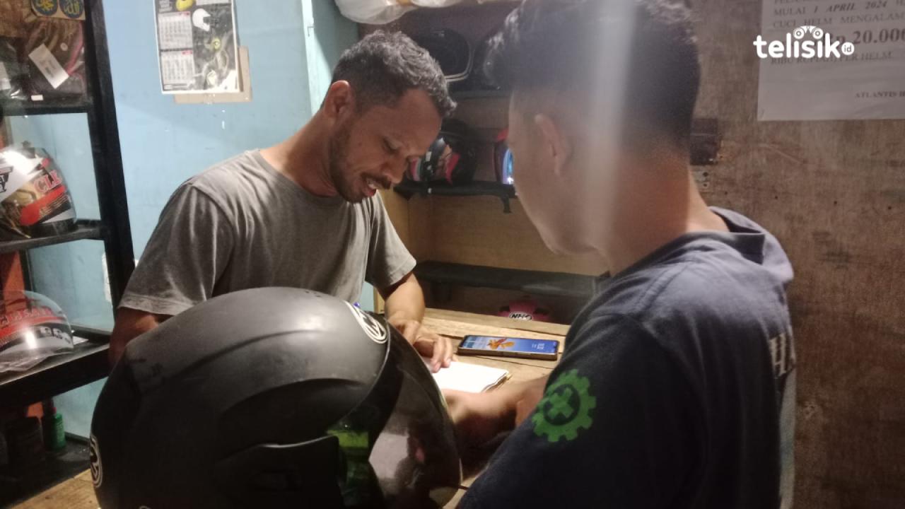 Usaha Pencuci Helm di Kendari Antara Peluang dan Tantangan