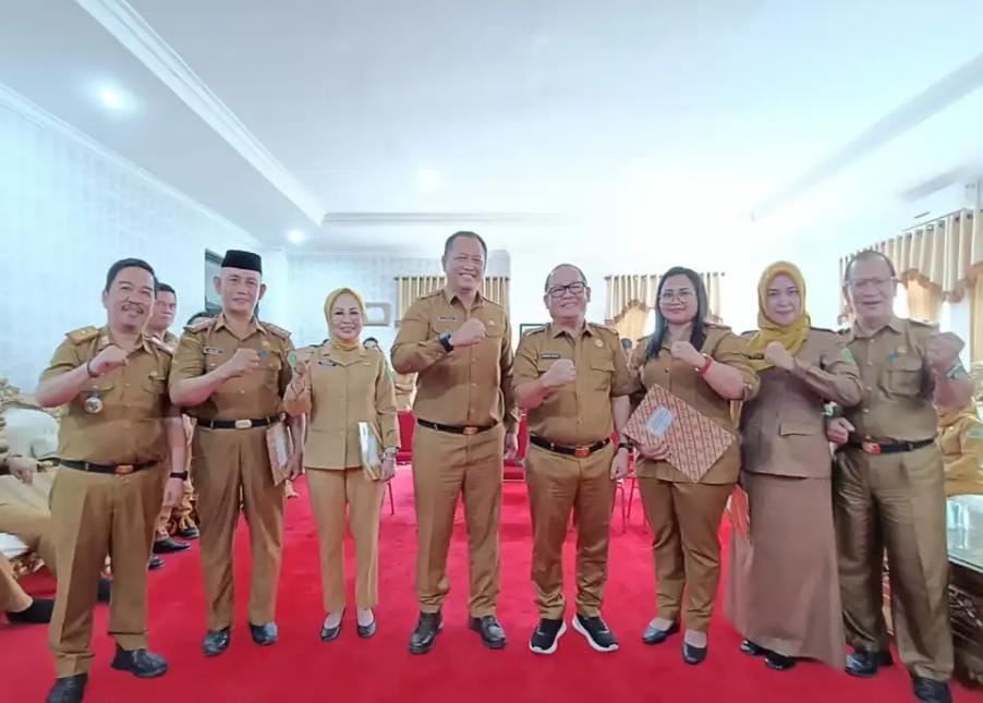 Akhir Masa Jabatan, Pj Bupati Konawe Kukuhkan Empat OPD Baru