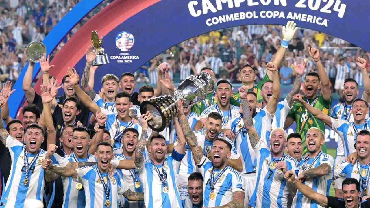 Argentina Pertahankan Gelar dan Rekor Juara Copa America ke-16
