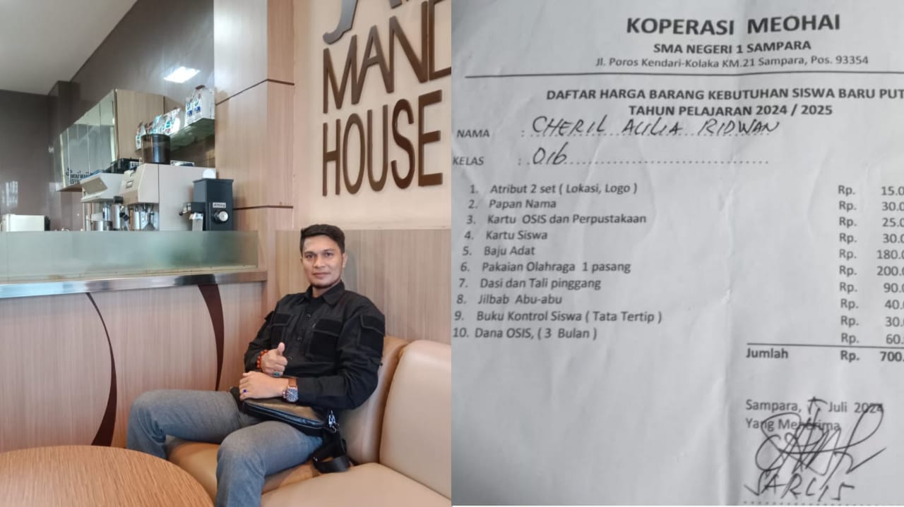 Dugaan Pungli Berkedok Komite dan Uang Sekolah Marak di SMA 1 Sampara Konawe