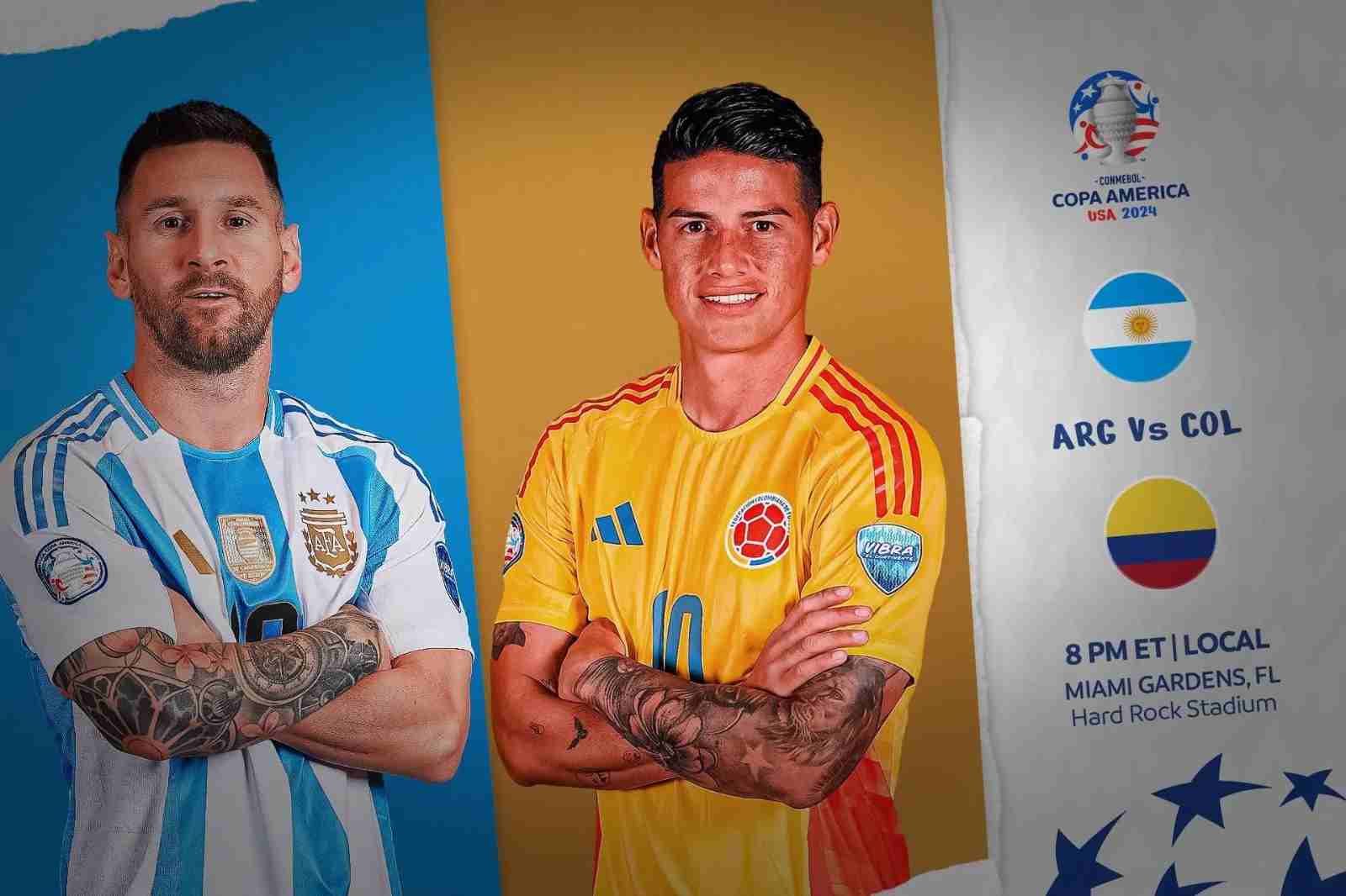 Final Copa America 2024: Duel Panas Penuh Ambisi Argentina vs Kolombia
