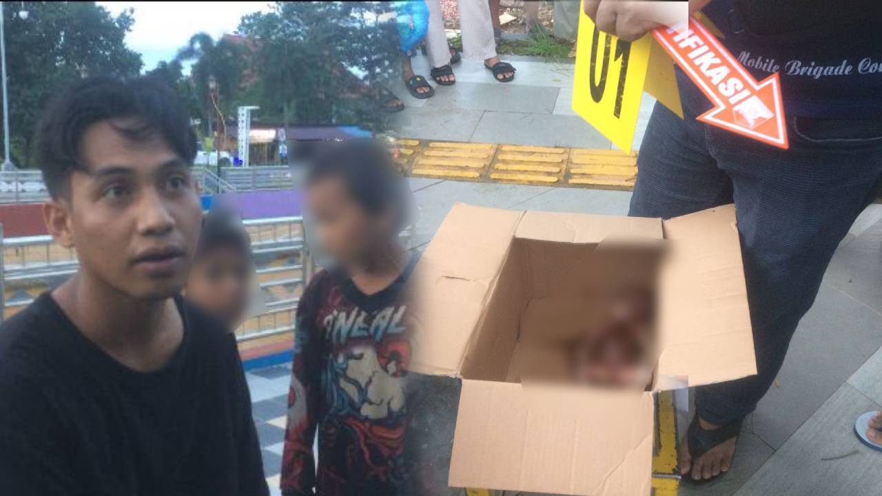 Ini Pengakuan Saksi Penemu Mayat Bayi Perempuan di Kali Kadia Kota Kendari