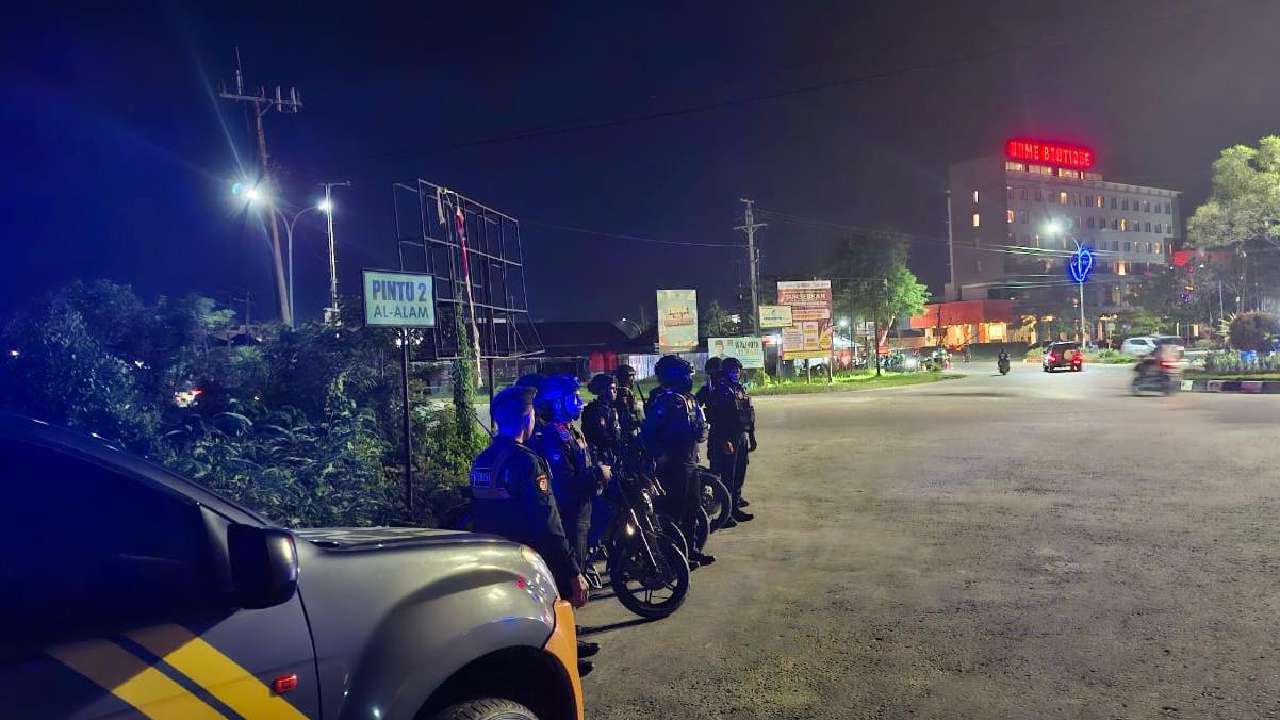 Ini Titik Rawan di Kendari, Intens Dilakukan Patroli Personel Polda Sulawesi Tenggara