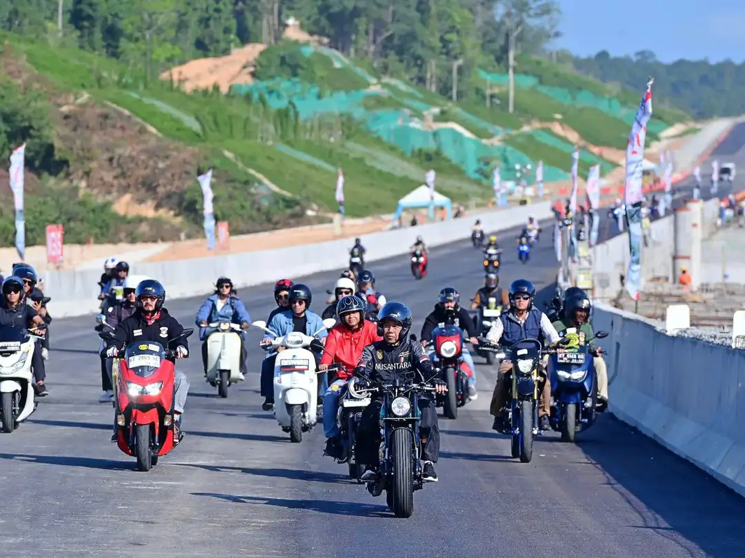 Intip Spesifikasi Motor Andalan Jokowi Jajal Aspal IKN, Motoran Bareng Kolega Istana dan Influencer Tanah Air