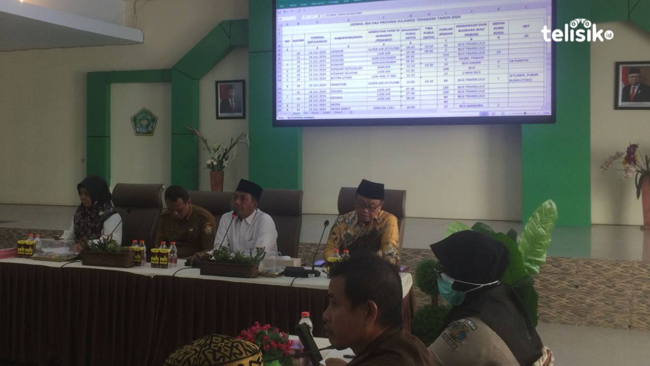 Kanwil Kemenag Persiapkan Kepulangan Jemaah Haji Sulawesi Tenggara Gelombang Kedua