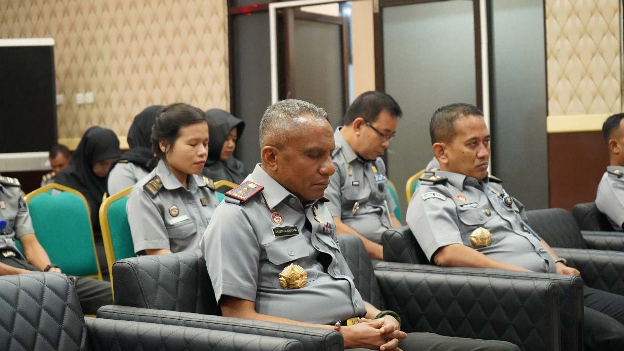 Kemenkumham Sulawesi Tenggara Ikuti Pembukaan Hari Pengayoman ke-79