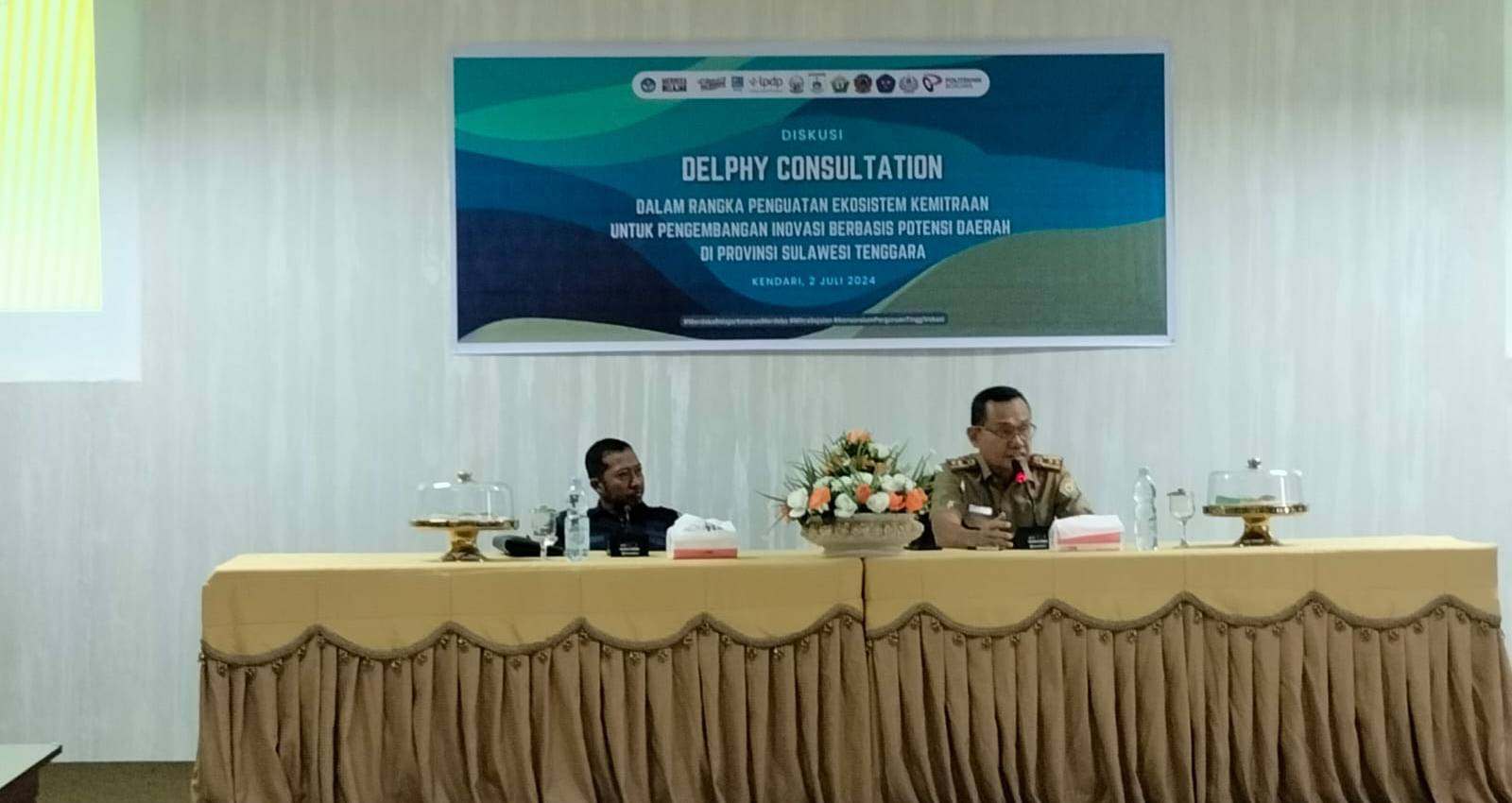 Konsorsium Kemitraan Perguruan Tinggi Vokasi Wilayah Sulawesi Rapat Bersama Bappeda Sultra