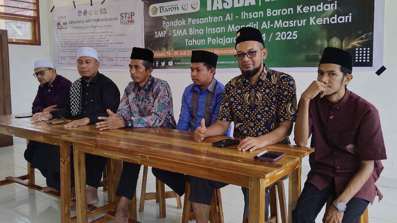 Masa Ta'aruf, Ponpes Baron Kendari Dorong Santri Baru Jadi Penghafal Al-Quran