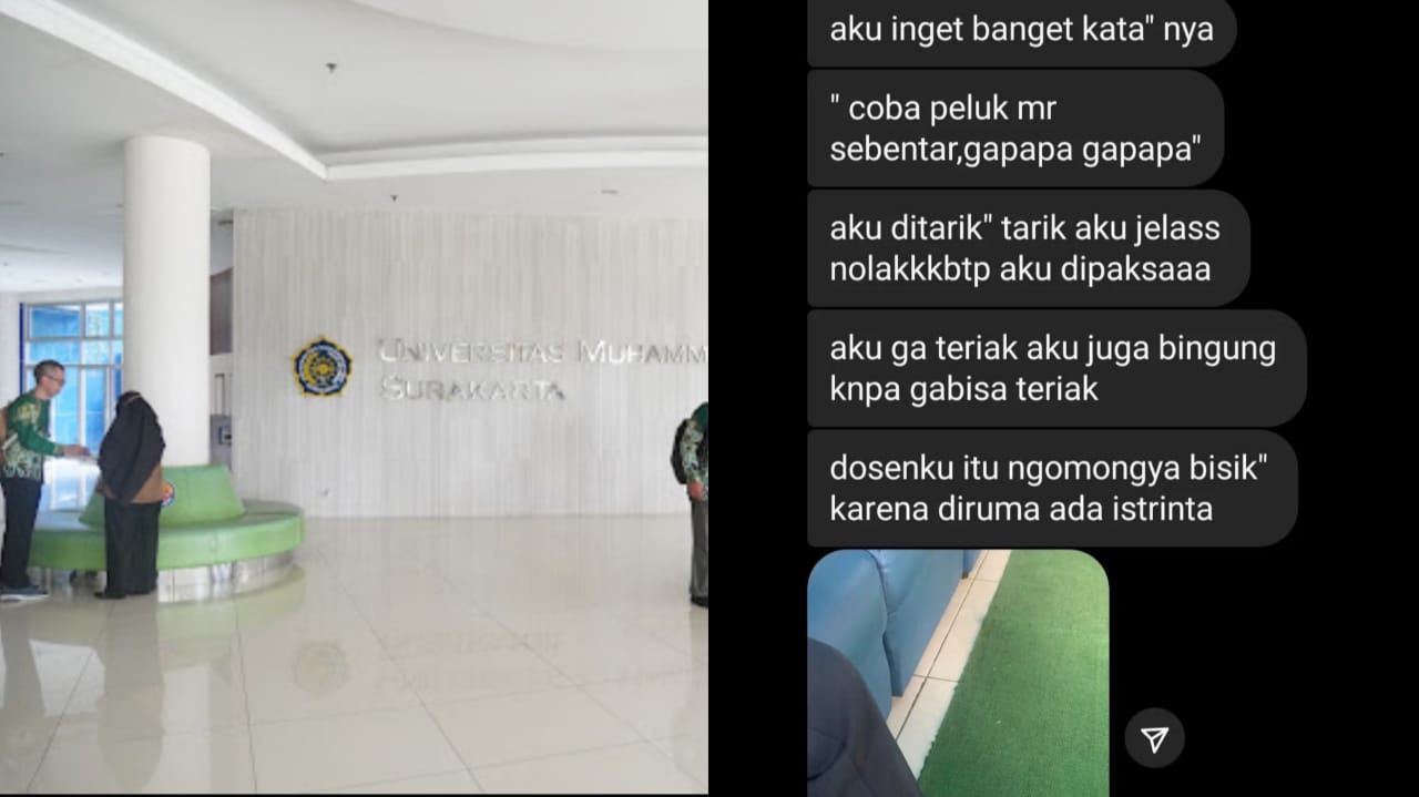 Oknum Dosen Diduga Meraba-raba Mahasiswi saat Diminta Bimbingan Skripsi di Rumah, Korban: Aku Ditarik dan Dipeluk