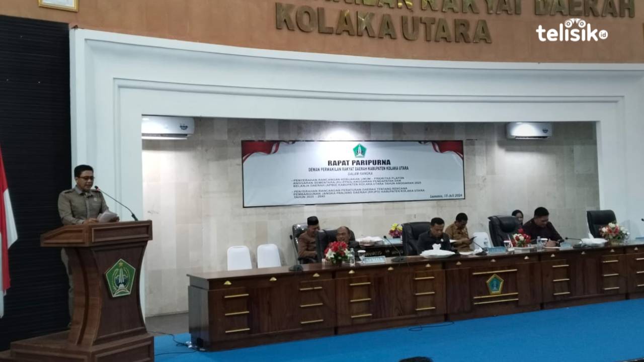 Pandangan 5 Fraksi DPRD pada Paripurna Rancangan KU-PPAS APBD Kolaka Utara Tahun Anggaran 2025