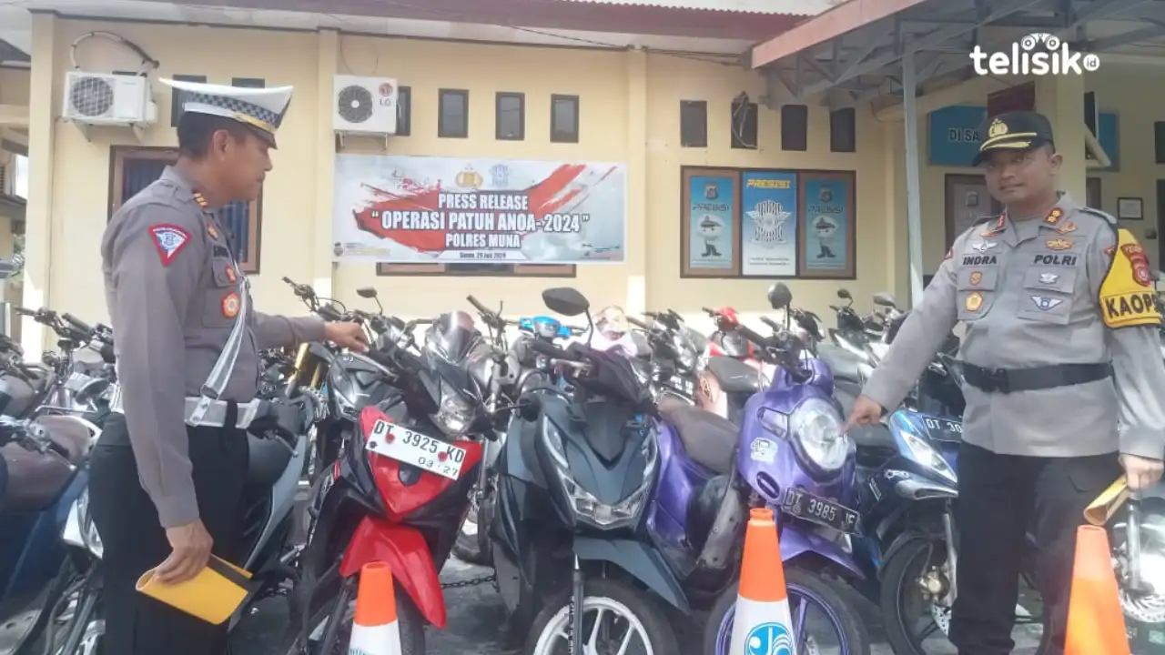 Pelanggar Lalu Lintas di Muna Didominasi Sepeda Motor