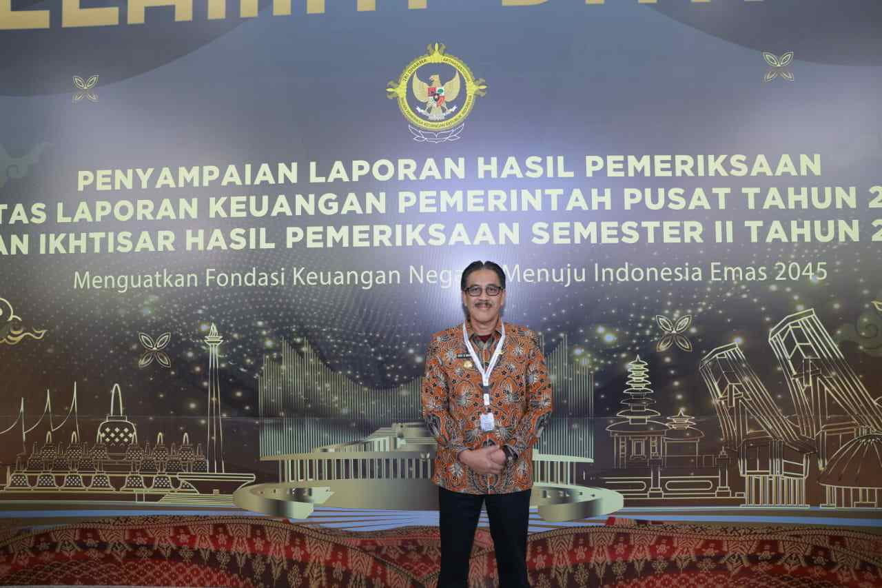 Pemkab Bombana Hadiri Penyampaian Hasil Pengelolaan Keuangan 2023