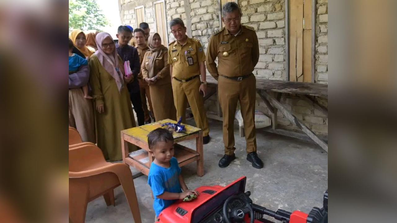 Pemkot Kendari Sambangi Warga yang Alami Stunting