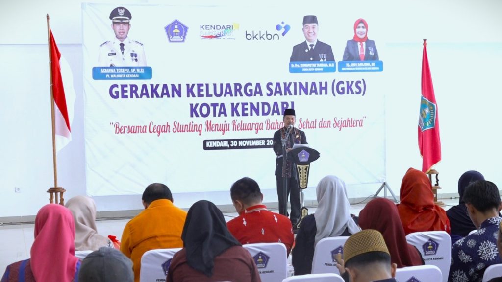 Pemkot Kendari Usung Program Gerakan Keluarga Sakinah untuk Penurunan Stunting