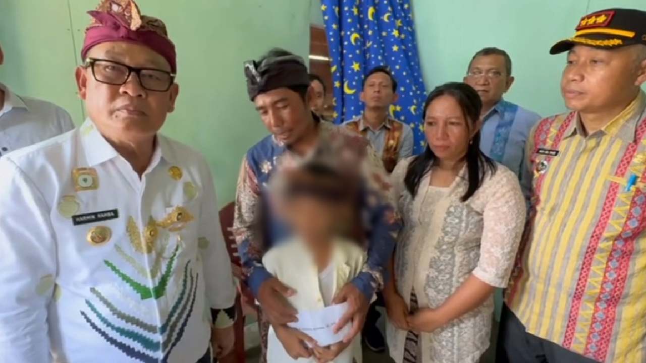 Pj Bupati Konawe Bantu Pengobatan Bocah 9 Tahun yang Alami Penyakit Jantung