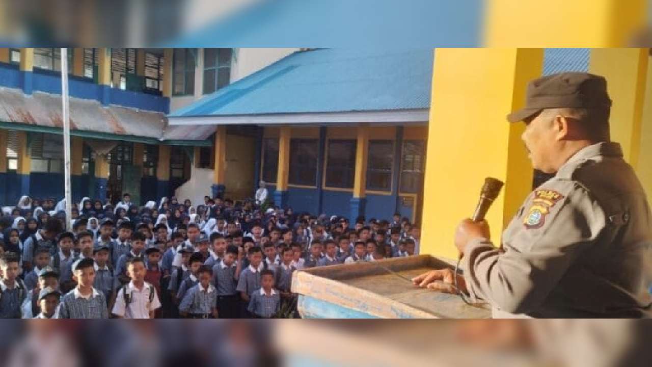 Polres Buton Ingatkan Bahaya Bullying di Lingkup Sekolah