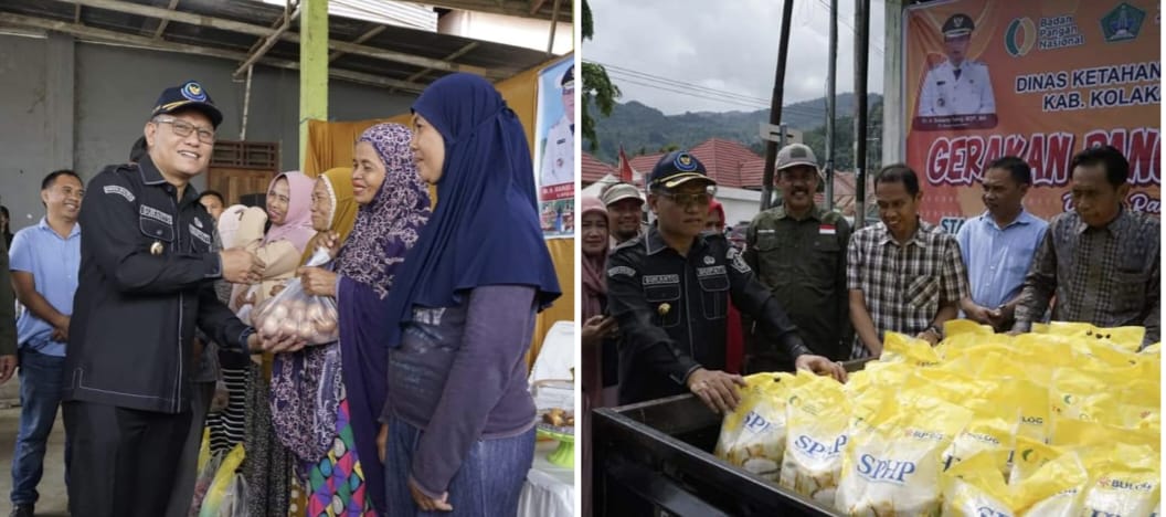 Puluhan Ton Kebutuhan Pokok Didistribusi di 15 Kecamatan se-Kabupaten Kolaka Utara Melalui GPM
