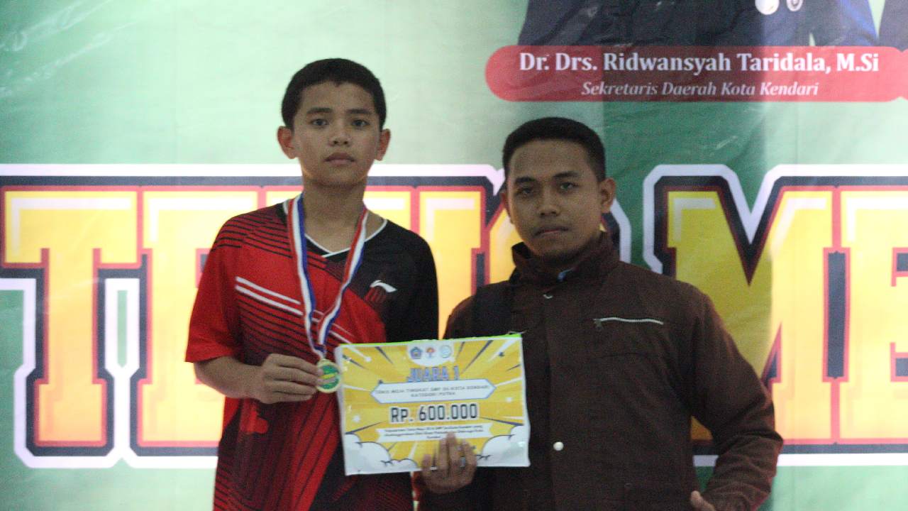 Santri Ponpes Baron Kendari Ukir Prestasi di Ajang Tenis Meja Antar Pelajar