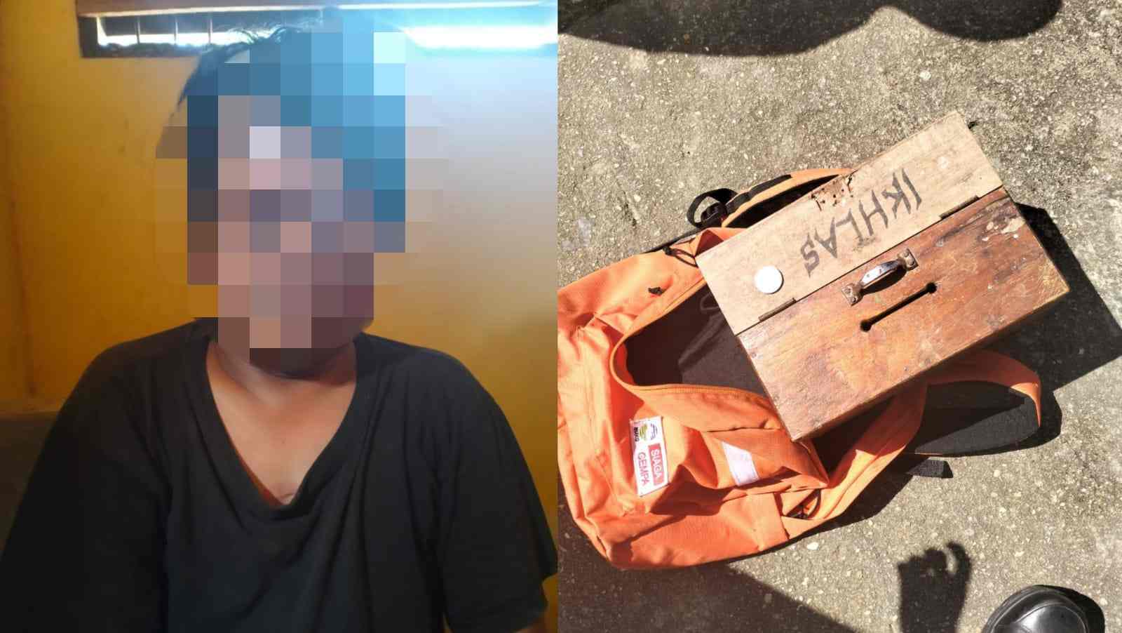 Seorang Pria Dapat Bogem Mentah dari Warga Usai Curi Kotak Amal Masjid di Konawe