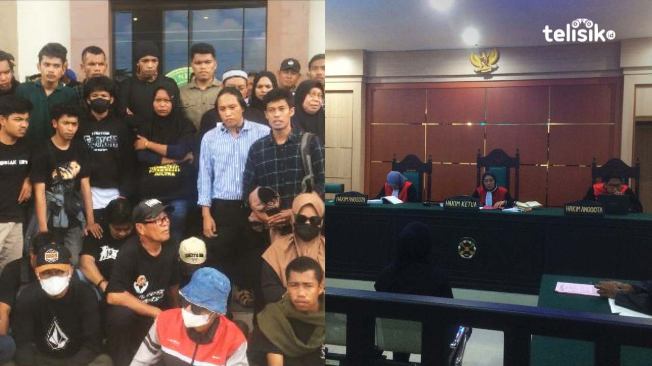 Sidang Perdana Warga Torobulu Diwarnai Aksi Penolakan Aliansi Pejuang Lingkungan dan HAM